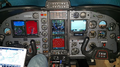 Socata TBM 700 – Glass Panel Avionics Installation