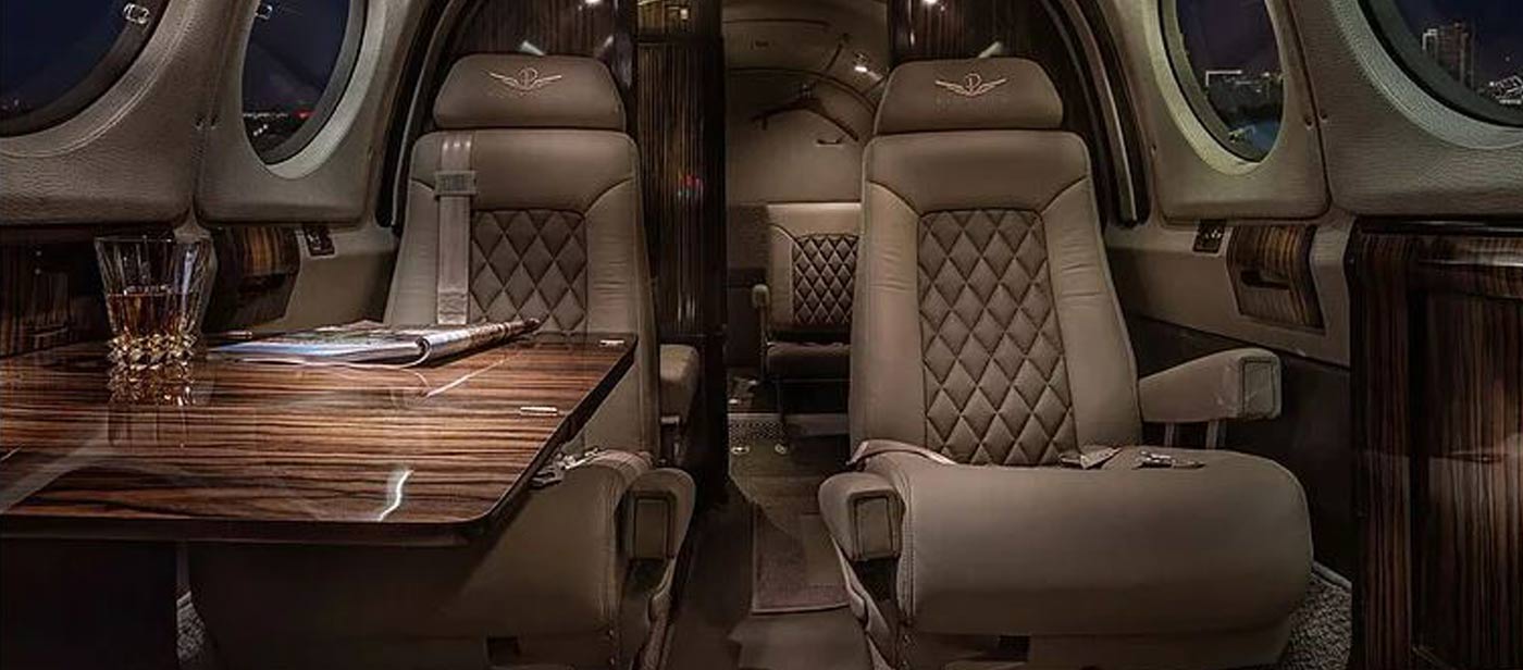 Custom Airplane Interior Seating