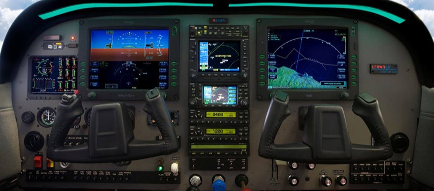 Custom Avionic Control Dashboard